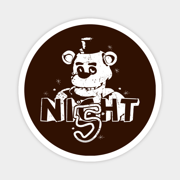 five nights at freddys Magnet by nowsadmahi